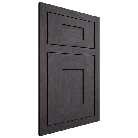 Shiloh Cabinetry Flush Inset Hartford Red Oak Plain Cut Harbor Door