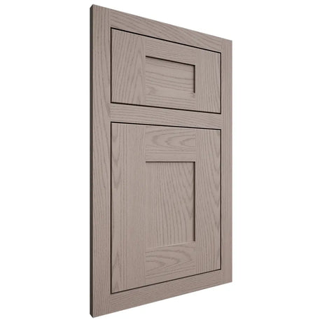 Shiloh Cabinetry Flush Inset Hartford Red Oak Plain Cut Sterling Door