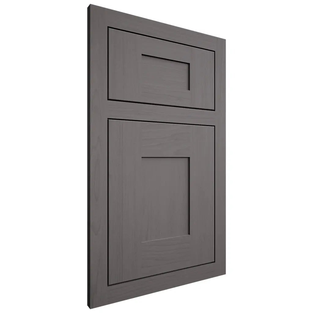Shiloh Cabinetry Flush Inset Hartford Walnut Plain Cut Cadet Door