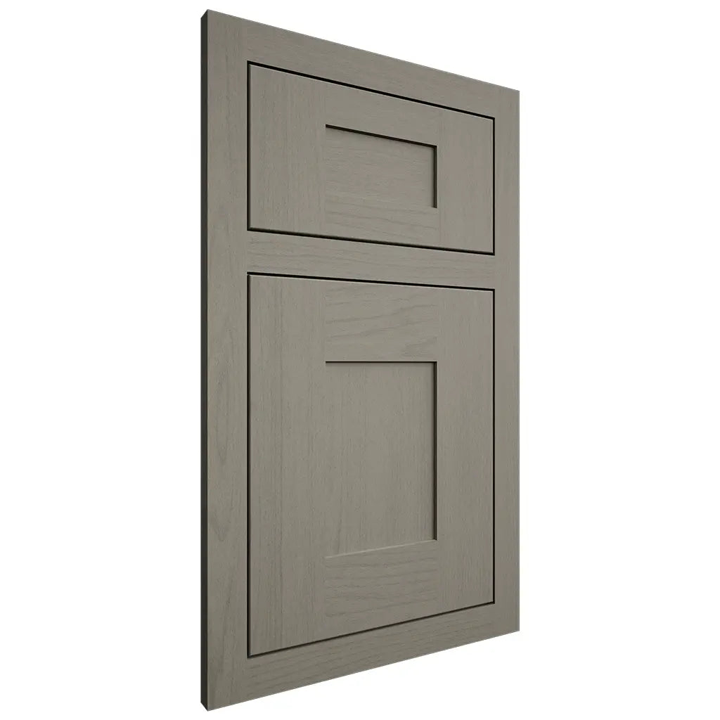 Shiloh Cabinetry Flush Inset Hartford Walnut Plain Cut Thyme Door