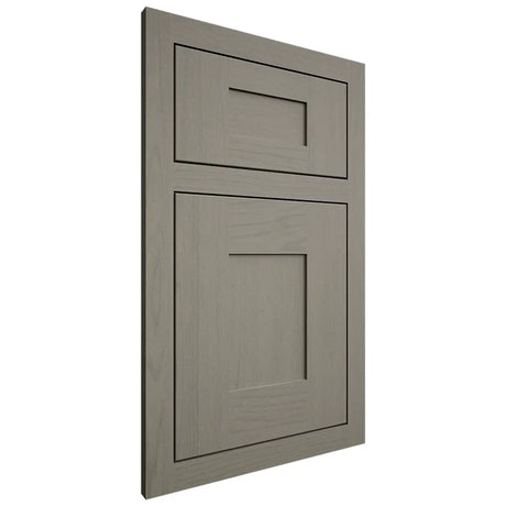 Shiloh Cabinetry Flush Inset Hartford Walnut Plain Cut Thyme Door