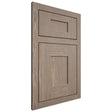 Shiloh Cabinetry Flush Inset Hartford White Oak Plain Cut Almond Door