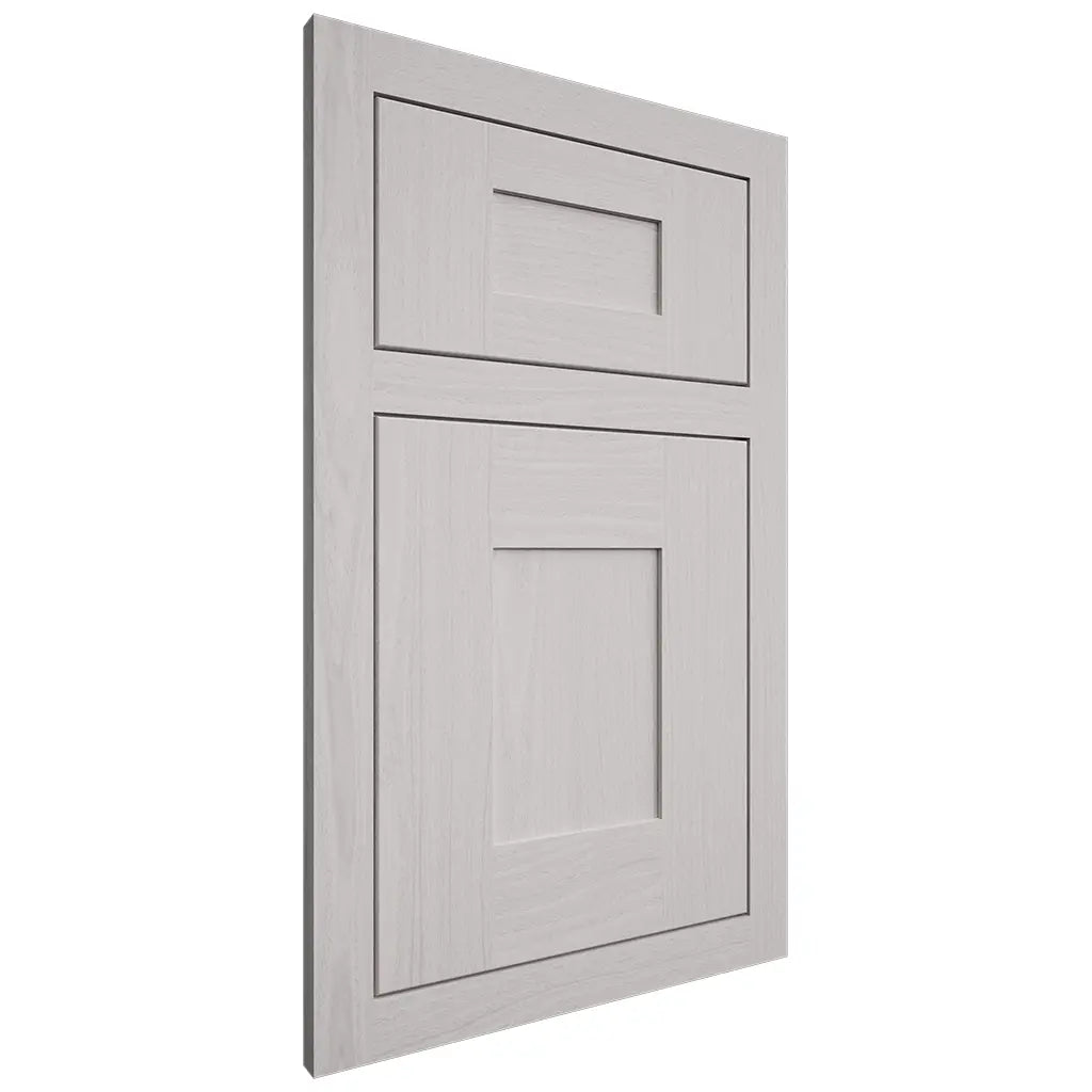 Shiloh Cabinetry Flush Inset Hartford White Oak Plain Cut Cotton Door