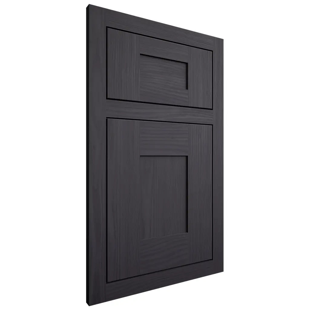 Shiloh Cabinetry Flush Inset Hartford White Oak Plain Cut Harbor Door