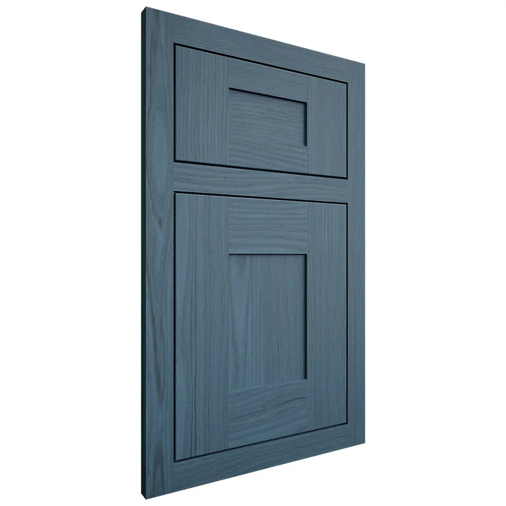 Shiloh Cabinetry Flush Inset Hartford White Oak Plain Cut Hudson Door