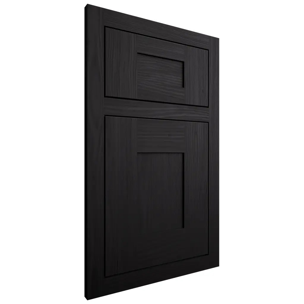 Shiloh Cabinetry Flush Inset Hartford White Oak Plain Cut Ink Door