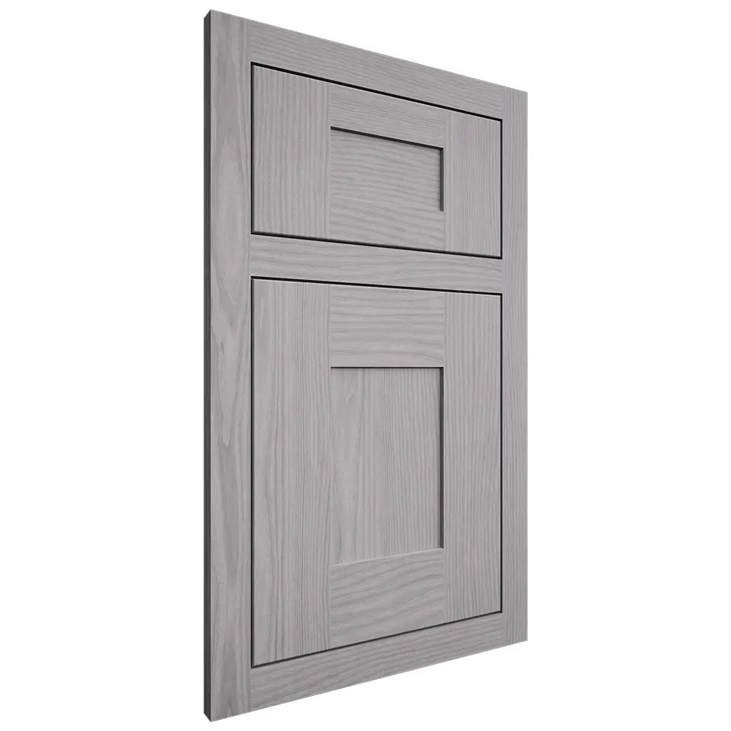 Shiloh Cabinetry Flush Inset Hartford White Oak Plain Cut Stratus Door