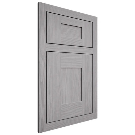 Shiloh Cabinetry Flush Inset Hartford White Oak Plain Cut Stratus Door