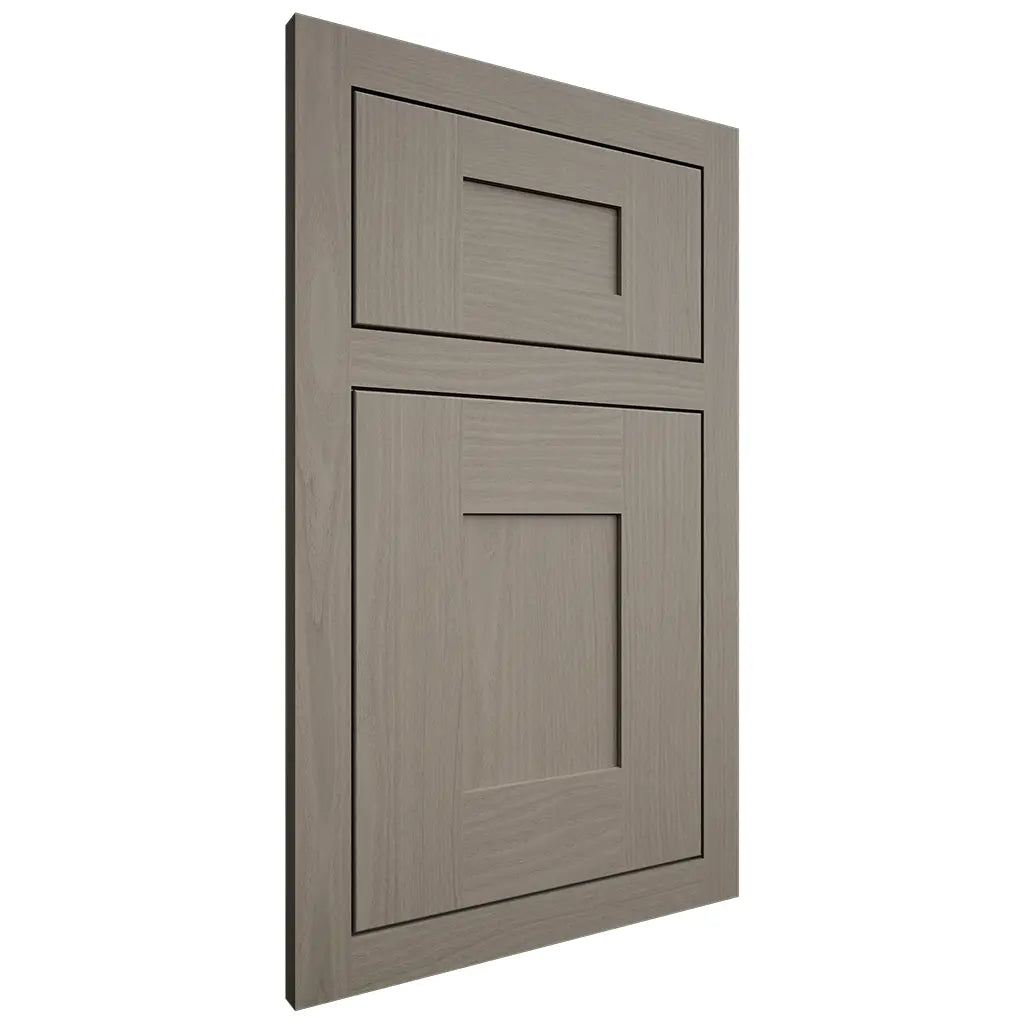 Shiloh Cabinetry Flush Inset Hartford White Oak Plain Cut Thyme Door