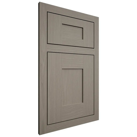 Shiloh Cabinetry Flush Inset Hartford White Oak Plain Cut Thyme Door
