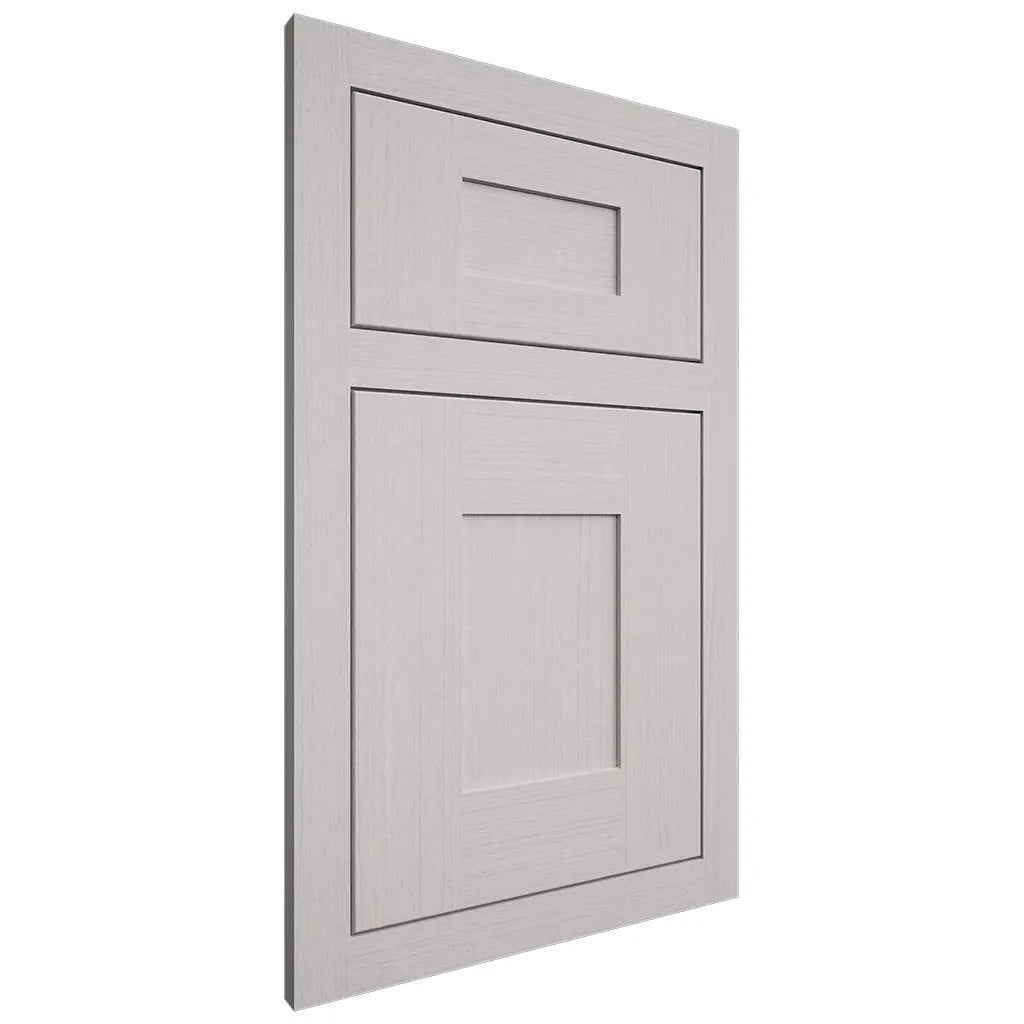 Shiloh Cabinetry Flush Inset Hartford White Oak Quarter Sawn Cotton Door
