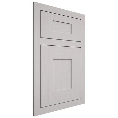 Shiloh Cabinetry Flush Inset Hartford White Oak Quarter Sawn Cotton Door