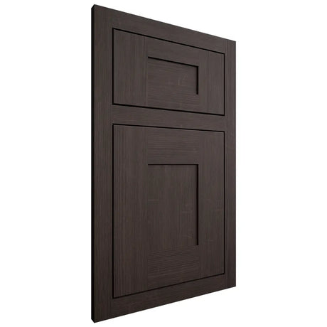 Shiloh Cabinetry Flush Inset Hartford White Oak Quarter Sawn Morel Door