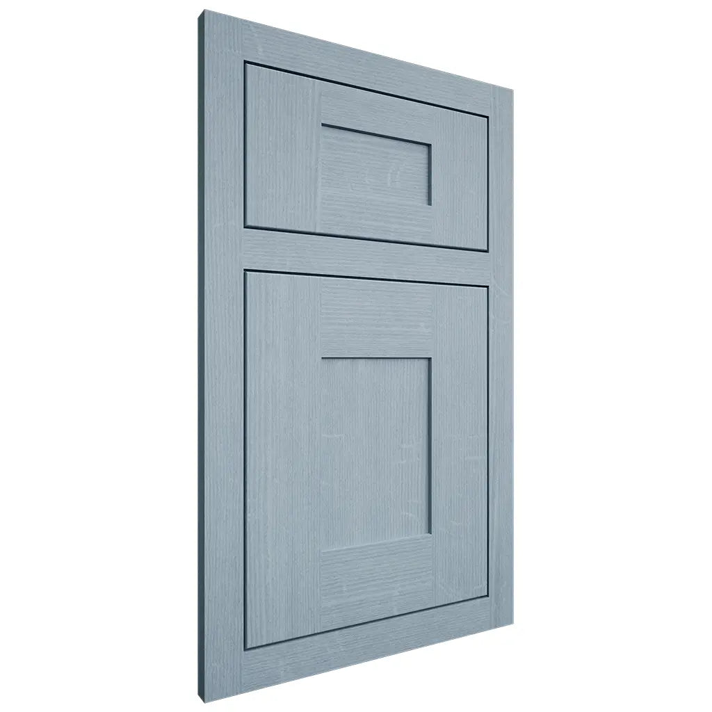Shiloh Cabinetry Flush Inset Hartford White Oak Quarter Sawn Sky Door
