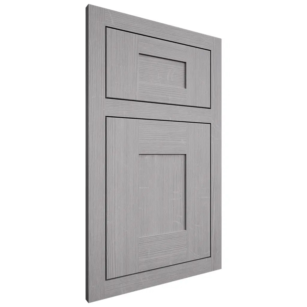 Shiloh Cabinetry Flush Inset Hartford White Oak Quarter Sawn Stratus Door