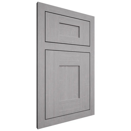 Shiloh Cabinetry Flush Inset Hartford White Oak Quarter Sawn Stratus Door
