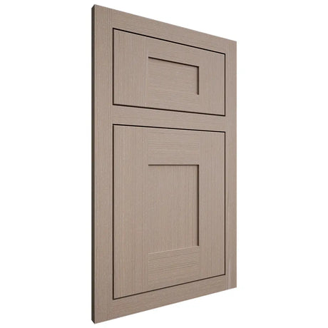 Shiloh Cabinetry Flush Inset Hartford White Oak Quarter Sawn Whitewash Door