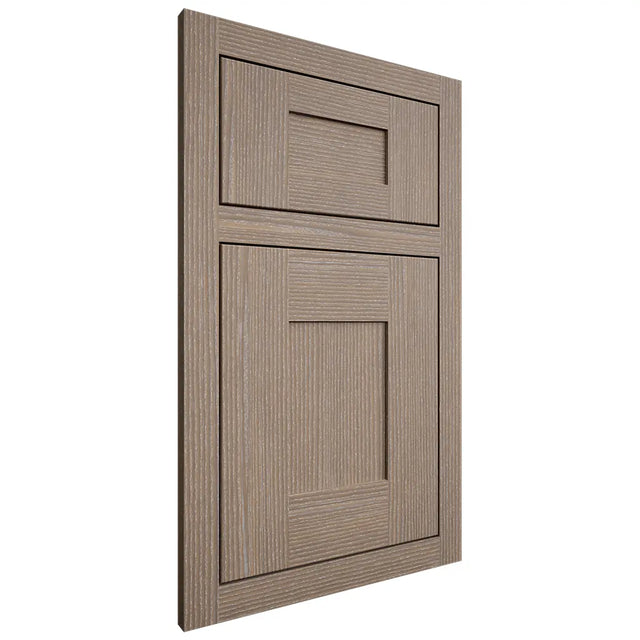 Shiloh Cabinetry Flush Inset Hartford White Oak Rift Cut Almond Door