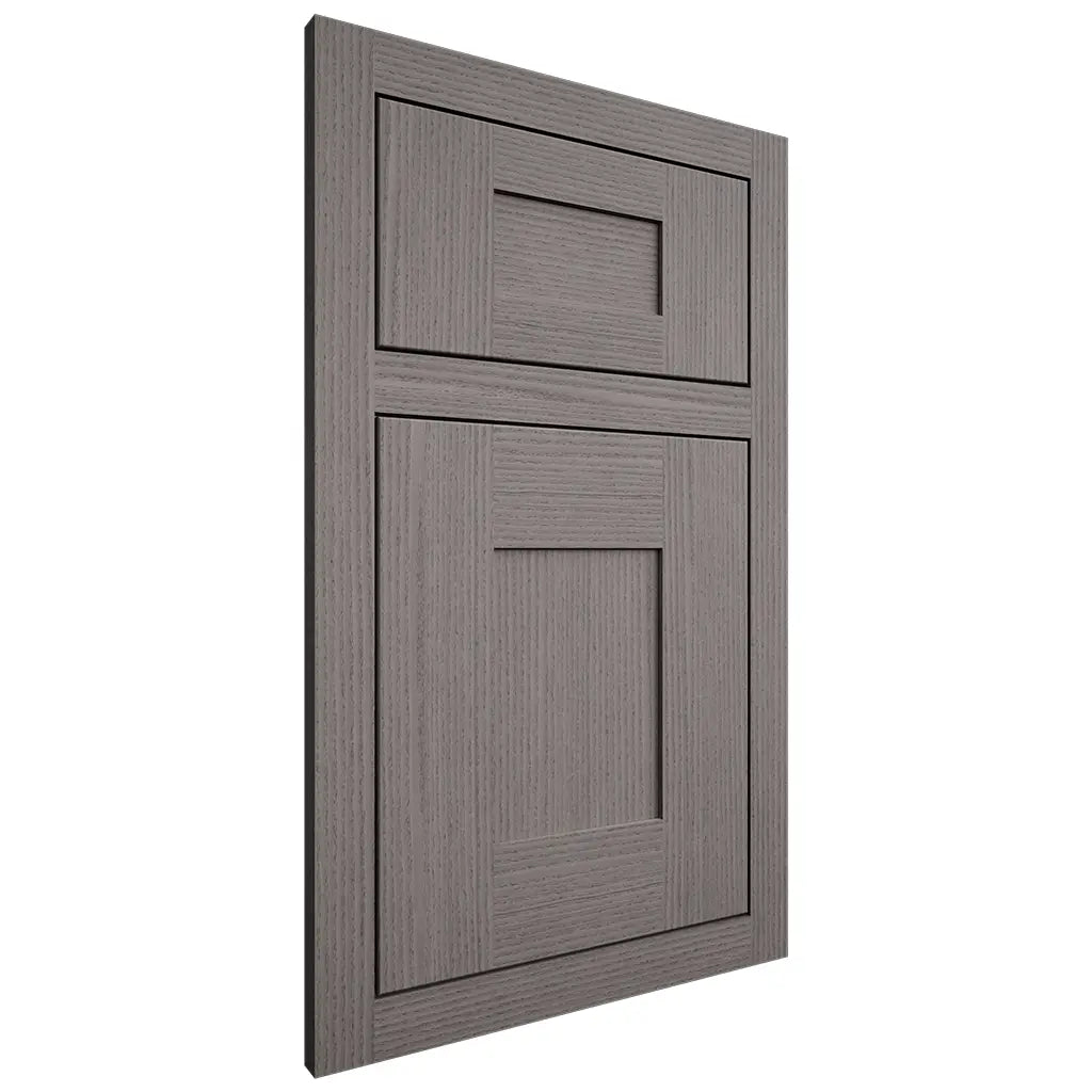 Shiloh Cabinetry Flush Inset Hartford White Oak Rift Cut Flagstone Door