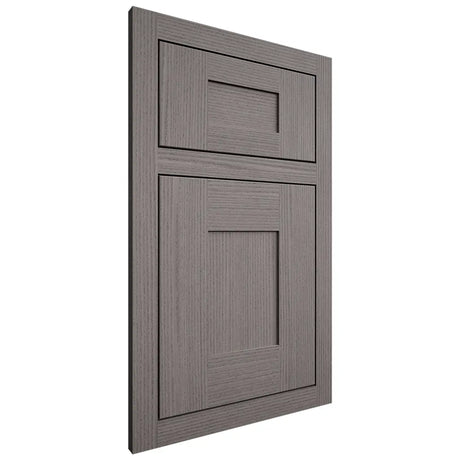 Shiloh Cabinetry Flush Inset Hartford White Oak Rift Cut Flagstone Door