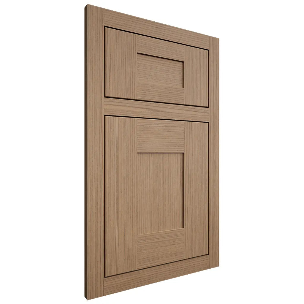 Shiloh Cabinetry Flush Inset Hartford White Oak Rift Cut Natural Door