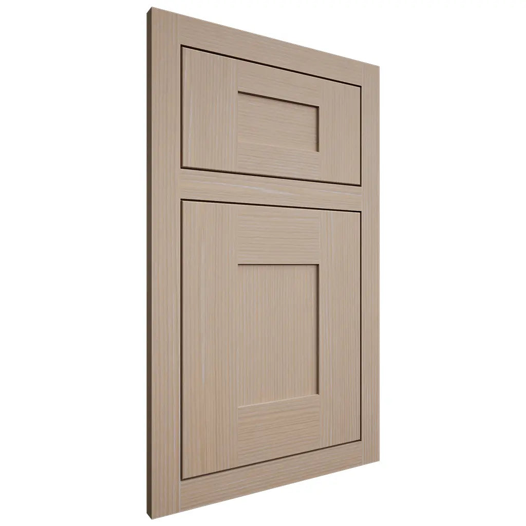 Shiloh Cabinetry Flush Inset Hartford White Oak Rift Cut Straw Door