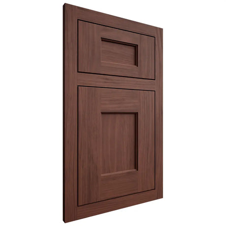 Shiloh Cabinetry Flush Inset Heritage Cherry Plain Cut Bourbon Door
