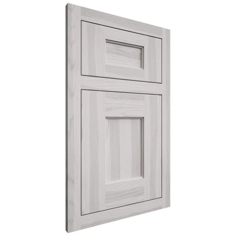 Shiloh Cabinetry Flush Inset Heritage Hickory Plain Cut Cotton Door