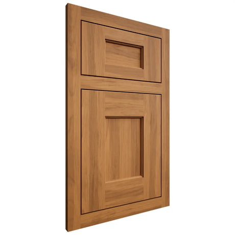 Shiloh Cabinetry Flush Inset Heritage Hickory Plain Cut Medium Door