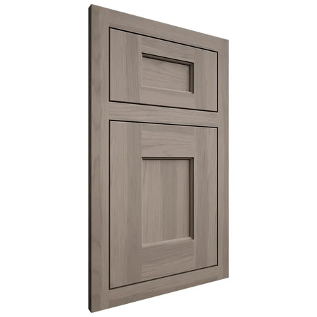 Shiloh Cabinetry Flush Inset Heritage Hickory Plain Cut Sterling Door