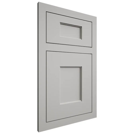 Shiloh Cabinetry Flush Inset Heritage Paintable Unusual Gray Door