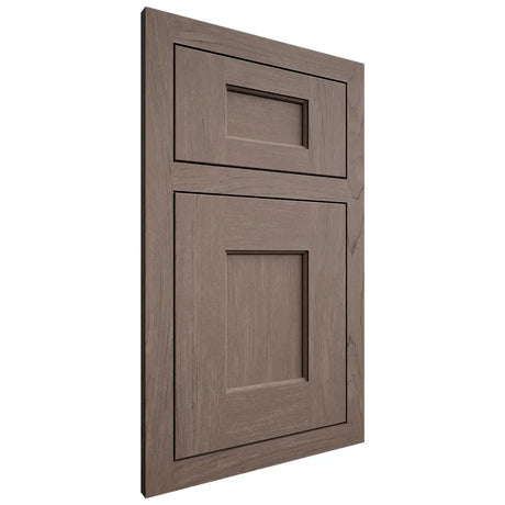 Shiloh Cabinetry Flush Inset Heritage Poplar Plain Cut River Rock Door