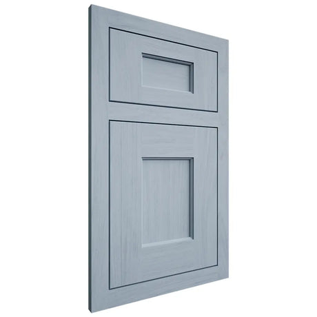 Shiloh Cabinetry Flush Inset Heritage Poplar Plain Cut Sky Door