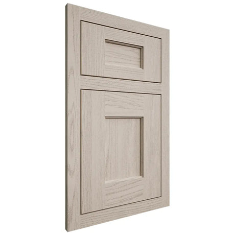 Shiloh Cabinetry Flush Inset Heritage Walnut Plain Cut Seagull Door
