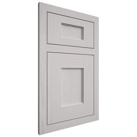 Shiloh Cabinetry Flush Inset Heritage White Oak Plain Cut Cotton Door