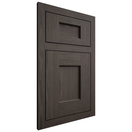 Shiloh Cabinetry Flush Inset Heritage White Oak Plain Cut Creekside Door
