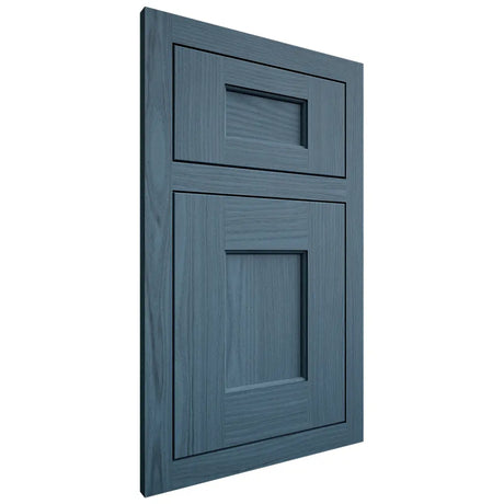 Shiloh Cabinetry Flush Inset Heritage White Oak Plain Cut Hudson Door