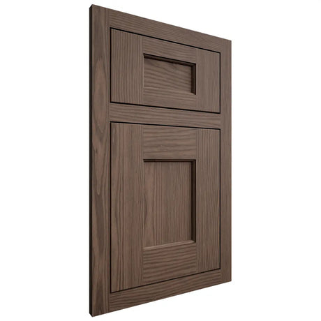 Shiloh Cabinetry Flush Inset Heritage White Oak Plain Cut Mineral Door
