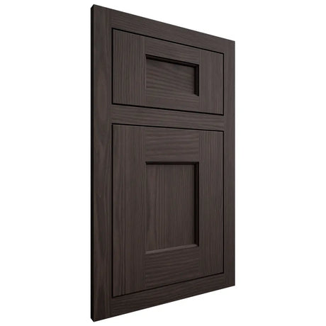 Shiloh Cabinetry Flush Inset Heritage White Oak Plain Cut Morel Door