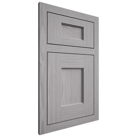 Shiloh Cabinetry Flush Inset Heritage White Oak Plain Cut Stratus Door
