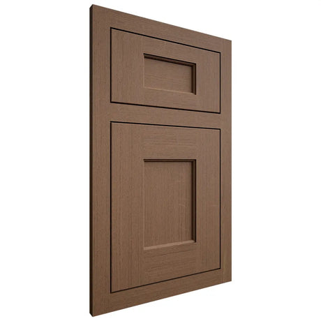 Shiloh Cabinetry Flush Inset Heritage White Oak Quarter Sawn Autumn Door