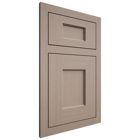 Shiloh Cabinetry Flush Inset Heritage White Oak Quarter Sawn Whitewash Door