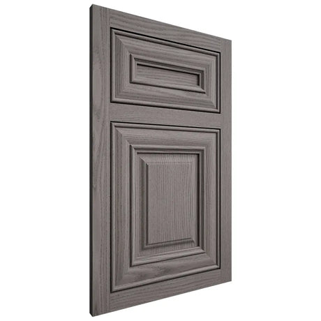 Shiloh Cabinetry Flush Inset Kendall White Oak Plain Cut Flagstone Door