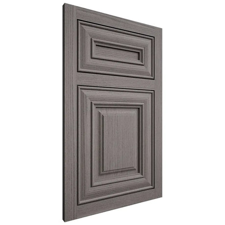 Shiloh Cabinetry Flush Inset Kendall White Oak Rift Cut Flagstone Door