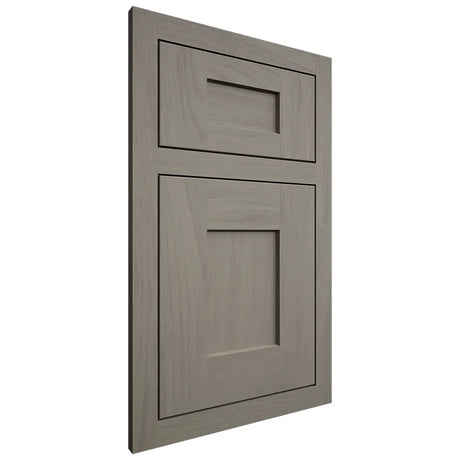 Shiloh Cabinetry Flush Inset Lancaster Alder Plain Cut Thyme Door