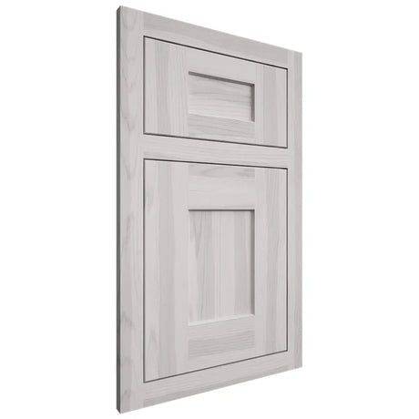 Shiloh Cabinetry Flush Inset Lancaster Hickory Plain Cut Cotton Door
