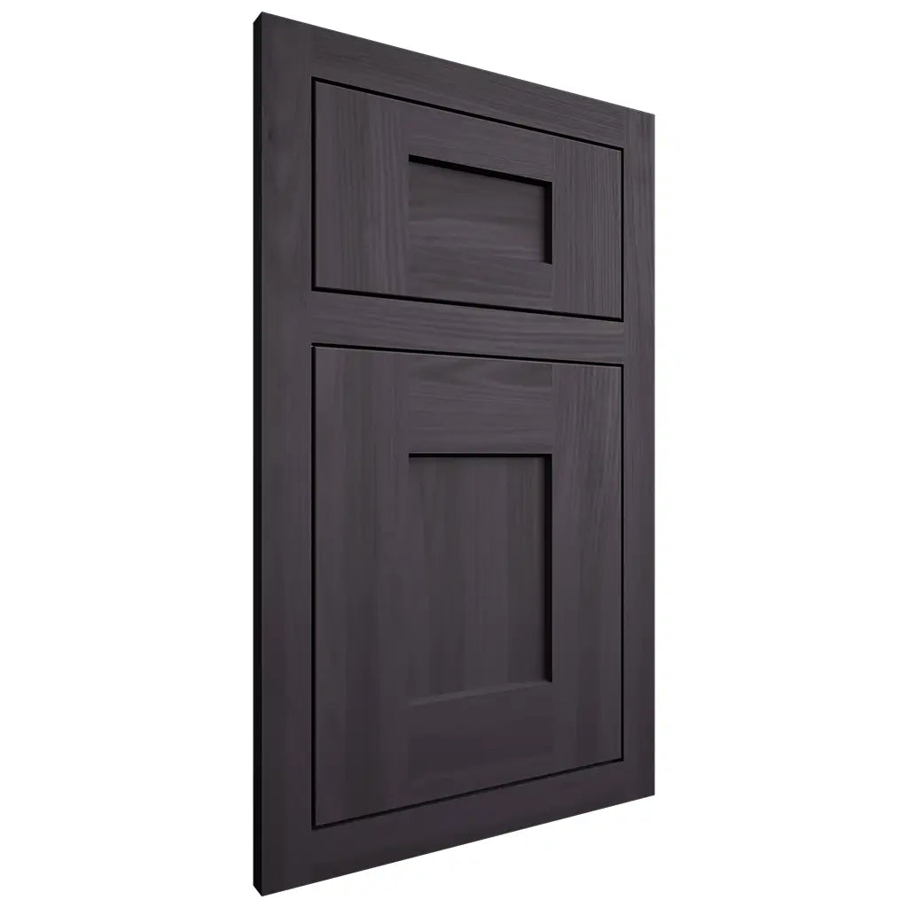 Shiloh Cabinetry Flush Inset Lancaster Hickory Plain Cut Harbor Door