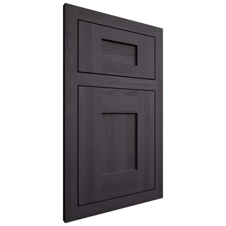 Shiloh Cabinetry Flush Inset Lancaster Hickory Plain Cut Harbor Door