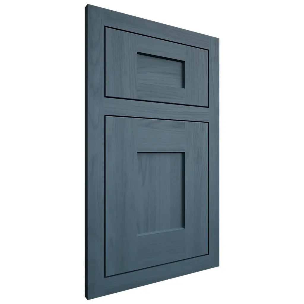 Shiloh Cabinetry Flush Inset Lancaster Hickory Plain Cut Hudson Door