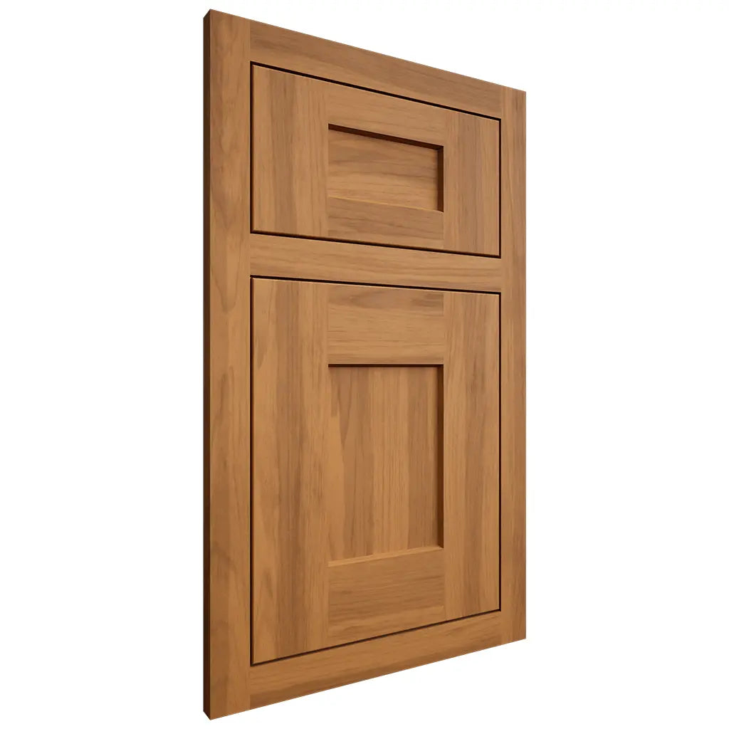 Shiloh Cabinetry Flush Inset Lancaster Hickory Plain Cut Medium Door